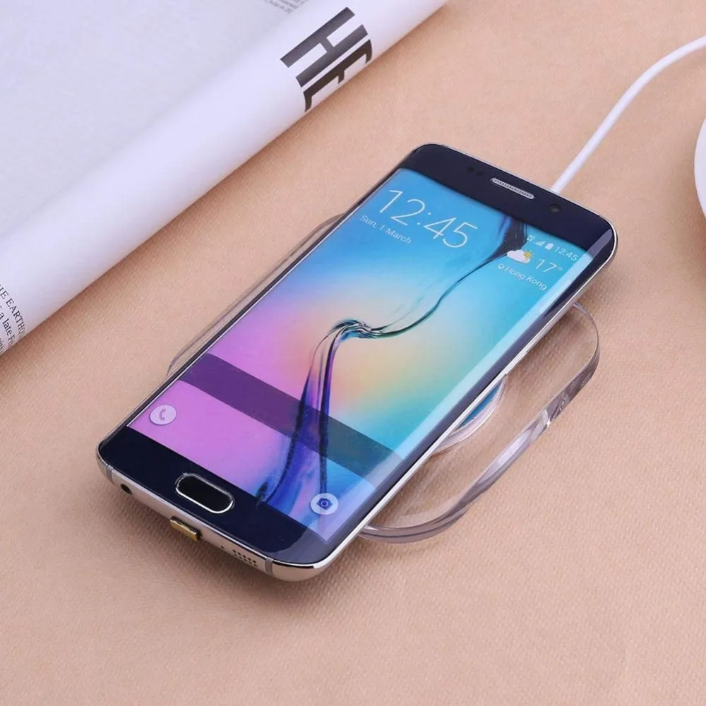 Беспроводной зарядный приемник Ascromy Micro USB Qi адаптер для Xiaomi Redmi Note 6 Pro 6A Huawei P Smart Honor