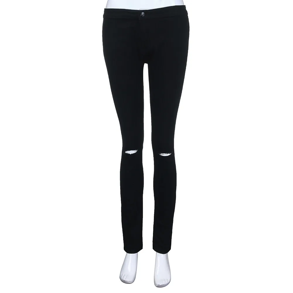 MISSOMO белые джинсы женские черные рваные джинсы повседневные тонкие однотонные длинные джинсы с дырками на молнии сексуальные обтягивающие штаны для ежедневной носки