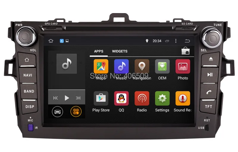 Excellent Android 7.1 Car DVD Player for Toyota Corolla 2006-2011 with GPS Navigation Radio BT USB AUX DVR WiFi Audio Stereo 4Core+2G RAM 1 Excellent Android 7.1 Car DVD Player for Toyota Corolla 2006-2011 with GPS Navigation Radio BT USB AUX DVR WiFi Audio Stereo 4Core+2G RAM 1