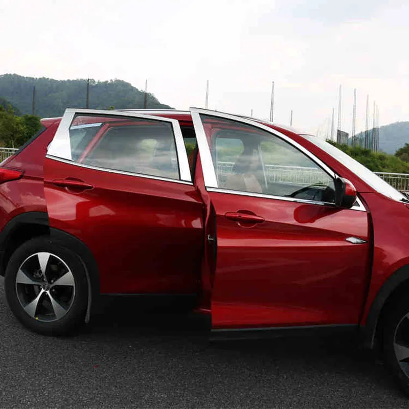 Lsrtw2017 304 нержавеющая сталь автомобильные окна для chery tiggo 7 2016 2017 2018 | Автомобили и