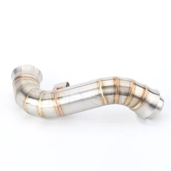 

For KTM 790 Adventure / R 2019 2020 790 Adventure R / Rally Decat Pipe Motorcycle Exhaust Link Pipe Escape Catalyst Delete Pipe