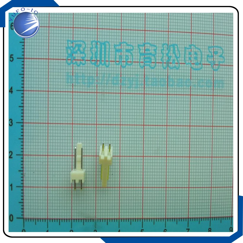 10PCS/LOT 2PIN KF2510 Straight pin socket plug type connector KF2510-2P spacing of 2.54MM terminal | Обустройство дома