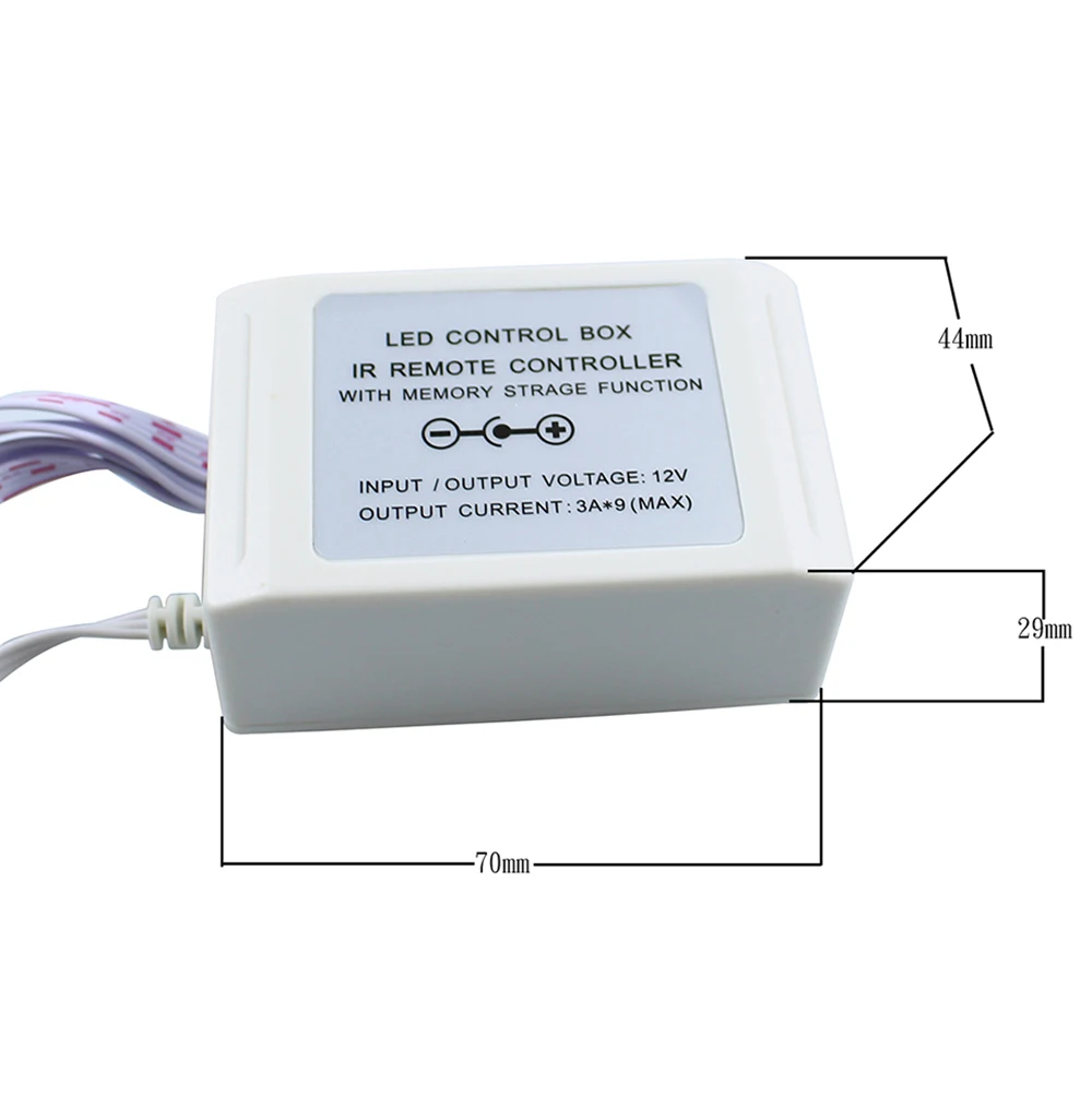 LEEDSUN светодиодный RGB контроллер DC12V иК 25 ключ светодиодный лента работает пульт дистанционного управления освещением