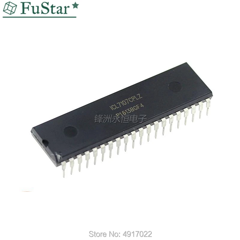 

Линия ICL7107 ICL7107CPL ICL7107CPLZ DIP40, 5 шт./лот, оригинал, аутентичный