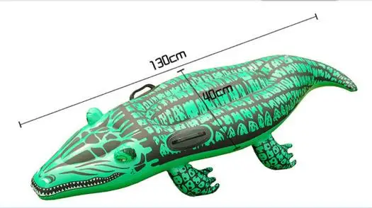 

Xia Le Free shipping Inflatable Alligator Floating Floating Bed - Swimming Pool Accessories