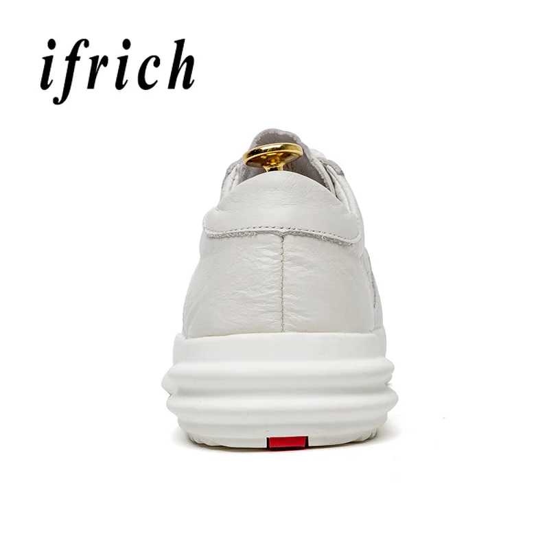 Couro Wearable Casuais Calçados Das White Dos Originais Homens Beige Peso Marca Leve black Genuíno Natural Masculinos Sapatos Sapatilhas Flats Homem De 6n6WHv8ta