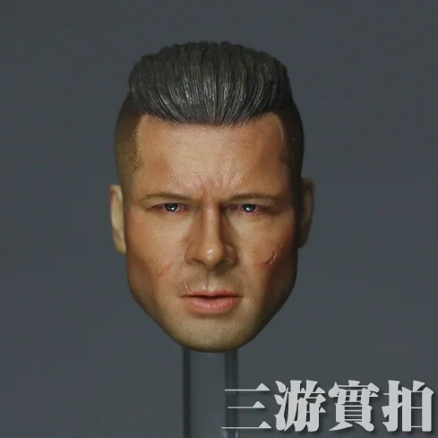 Dreamer 1/6 Fury Brad Pitt Лицо со шрамом лепка для фигурки DIY | Игрушки и хобби