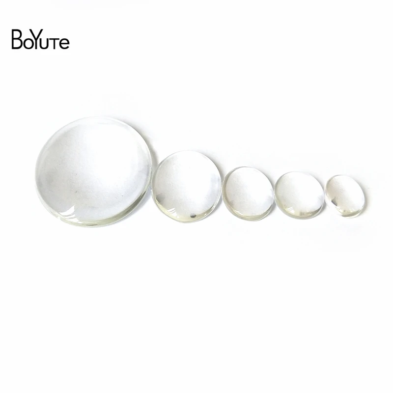 Free shipping (100pieces/lot) wholesale 30*40mm transparent oval shape glass cabochonpendant setting cabochon U21 Jewelry Findings