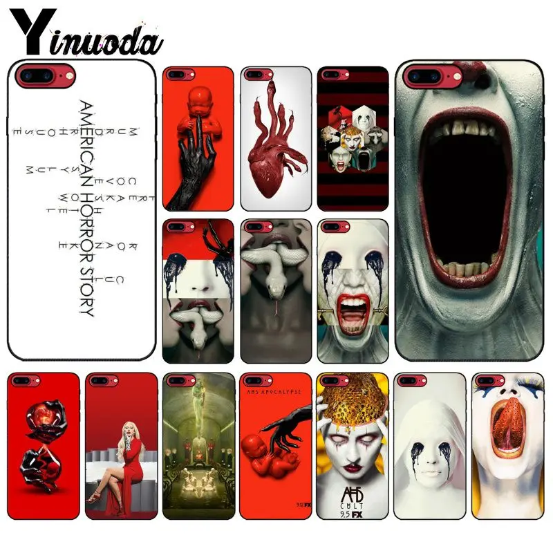 Yinuoda Американский ужас роскошный уникальный дизайн чехол для телефона Apple iPhone 8 7 6 6S Plus X XS MAX 5 5S SE XR чехол