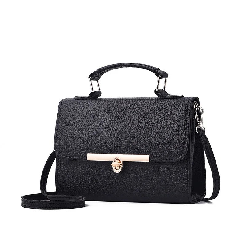 

New handbags fashion fresh portable small square pu leather ladies shoulder bags for women 2018 crossbady messenger hand bags