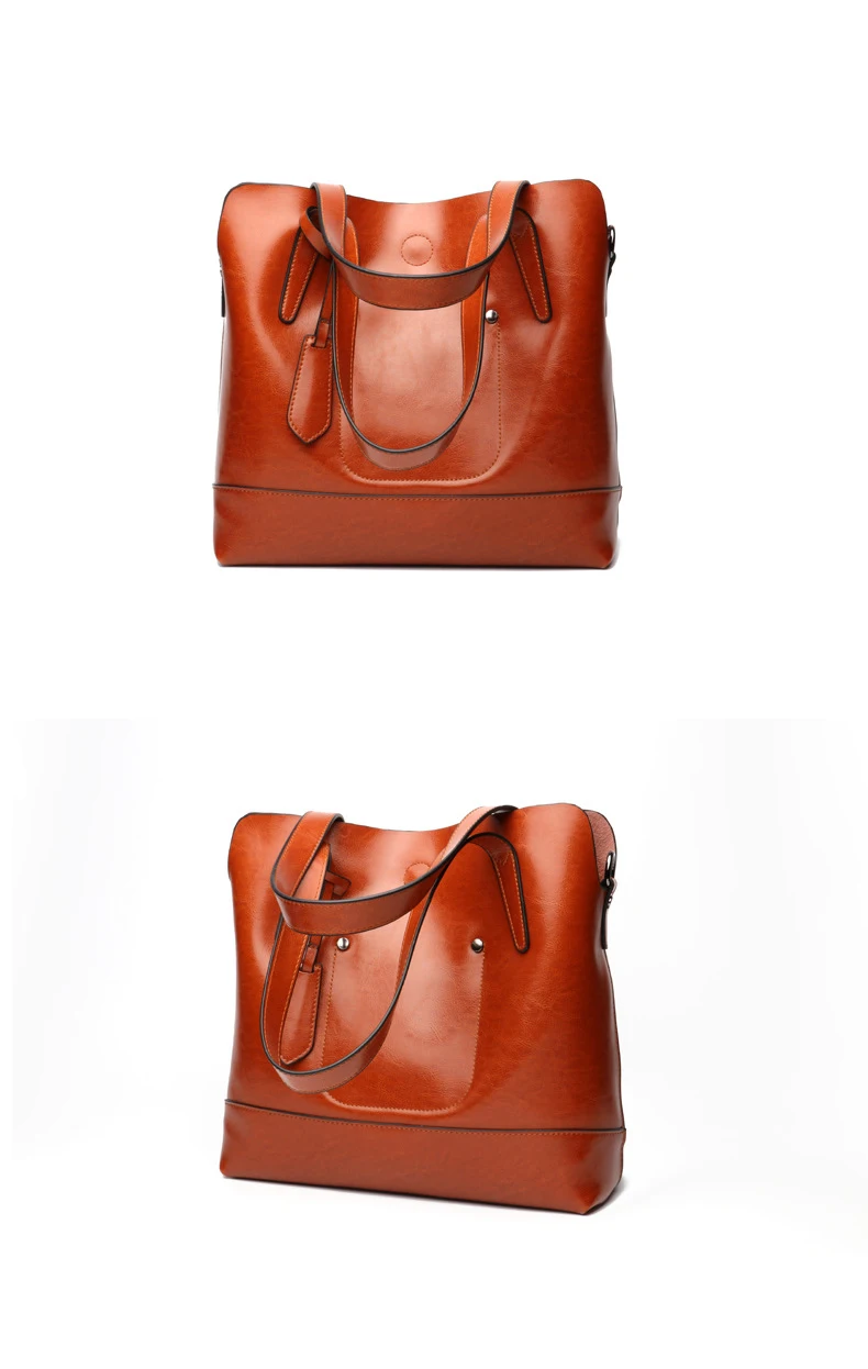 Women genuine leather shoulder bag 12