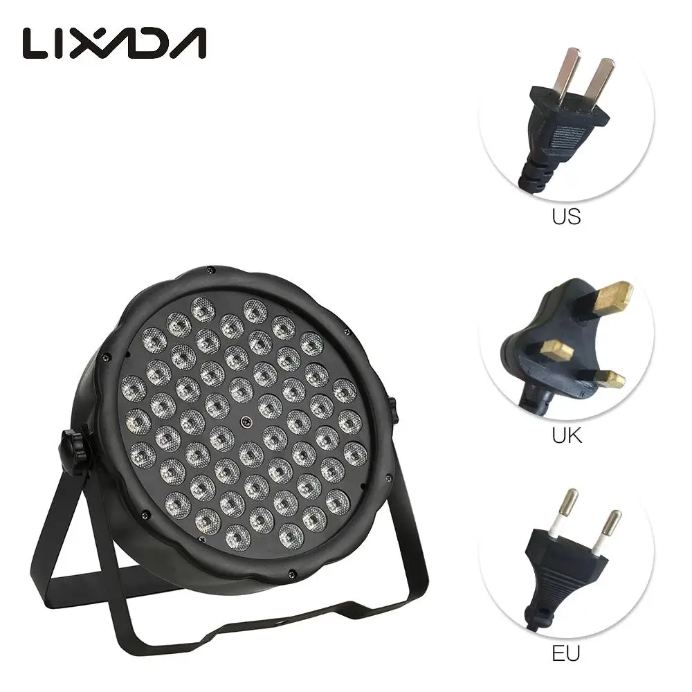 

NEW 54LED Par Stage Light 70W 8 Channels LED RGBW DMX 512 Master Slave Sound activated for DJ Party Disco For Club Show Party