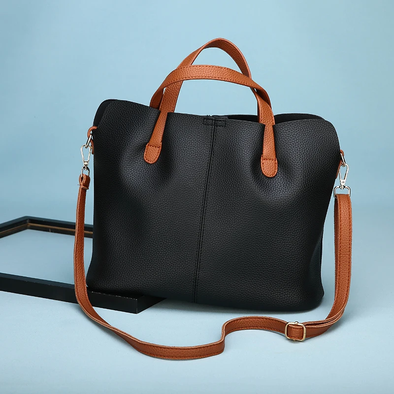 european american style leather shoulder crossbody bags for women 2019 bags handbags women famous brands women leather handbags
