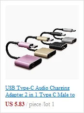 3 шт./лот Micro USB к USB C 3,1 Кабель-адаптер type C конвертер для Macbook samsung s8 huawei p10 p9 type C адаптер