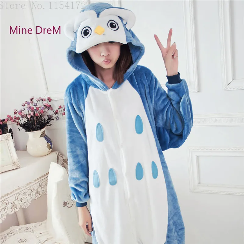 

Kigurumi Owl Anime adult onesies Pyjamas Cartoon Animal Cosplay Costume Pajamas adult Onesies Sleepwear Halloween