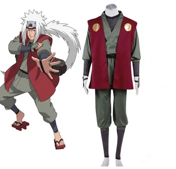 

Anime Naruto: Shippuden Cos Jiraiya Gama Sennin Japanese kimono Halloween Cosplay Man Woman Cosplay Costume