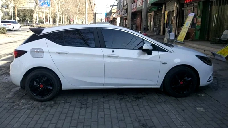 Для Opel Astra K надрезаемая подкладка, ABS Материал автомобильный хвост декоративное крыло праймер цвет задний спойлер для Opel Astra K спойлер 2015-2018