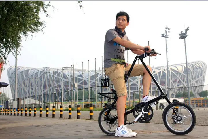 Adult folding bicycle Aluminum alloy bicycle 16 inch ladies folding scooter free shipping Adult folding bicycle Aluminum alloy bicycle 16 inch ladies folding scooter free shipping