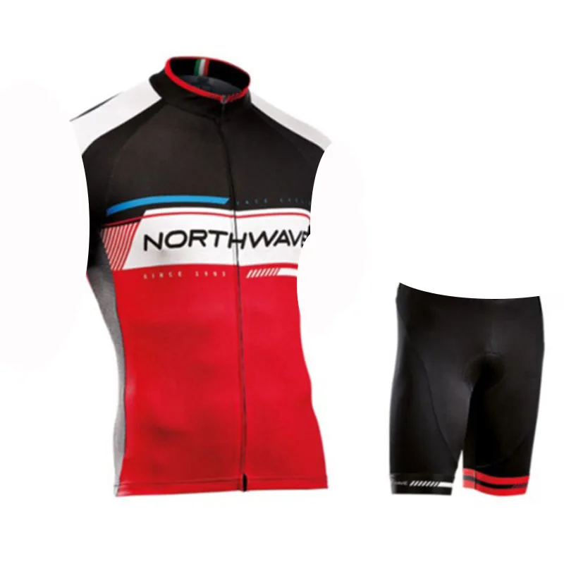 2018 NW Northwave Cycling jersey sleeveless Set Summer Bicycle Men