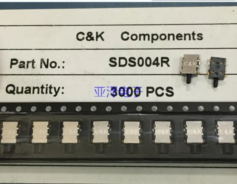 

10PCS/LOT American chip inspection switch, SDS004R inching switch, gold-plated foot, SDS001R normally open