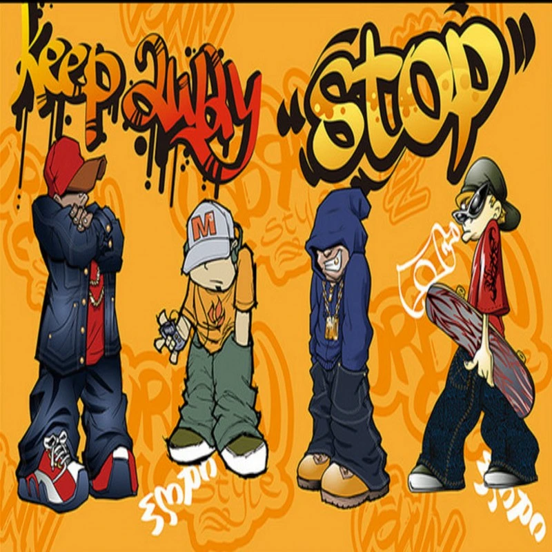 写真壁紙キャラクター落書き漫画高品質の背景壁寝室レストラン壁画廊下壁紙 Photo Wallpaper Quality Wallpapercharacter Wallpapers Aliexpress