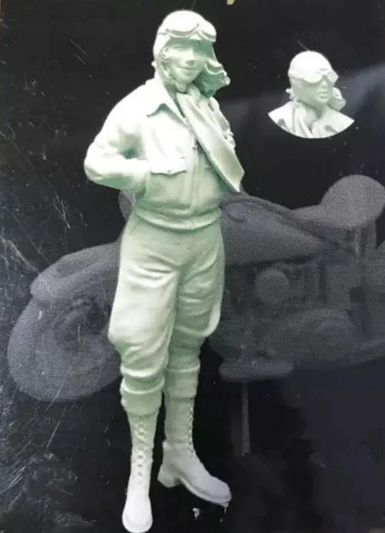 1/35 модельная фигурка из смолы неразрисованная 00442 | Игрушки и хобби