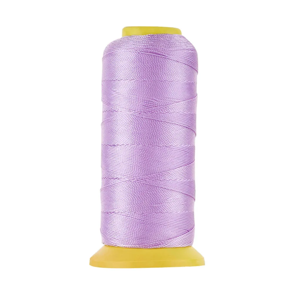 300 м/рулон 0,8 мм цветная машина вышивка нейлоновая швейная нить шнур рулоны для DIY ювелирных аксессуаров