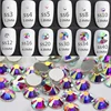 Río arriba ss2-ss40 Cristal AB de diamantes de imitación de cristal de Strass uñas arte piedra Flatback Strass no de diamantes de imitación ► Foto 2/2