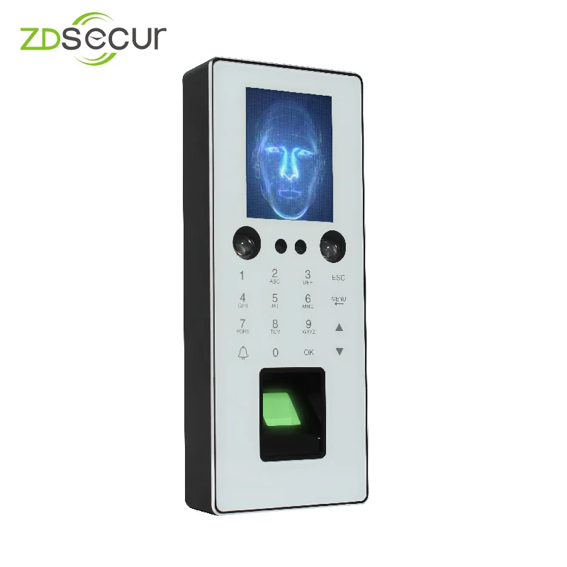 

Dual HD Face Recognition Door Lock Biometric System TCP/IP Access Recorder For Office Employee Equipment ZDF1