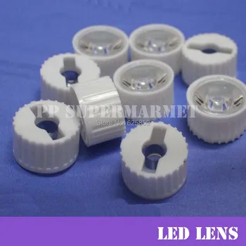 

50pcs x 5.10.25.30 degrees led white Lens for 1W 3W 5W Hight Power LED