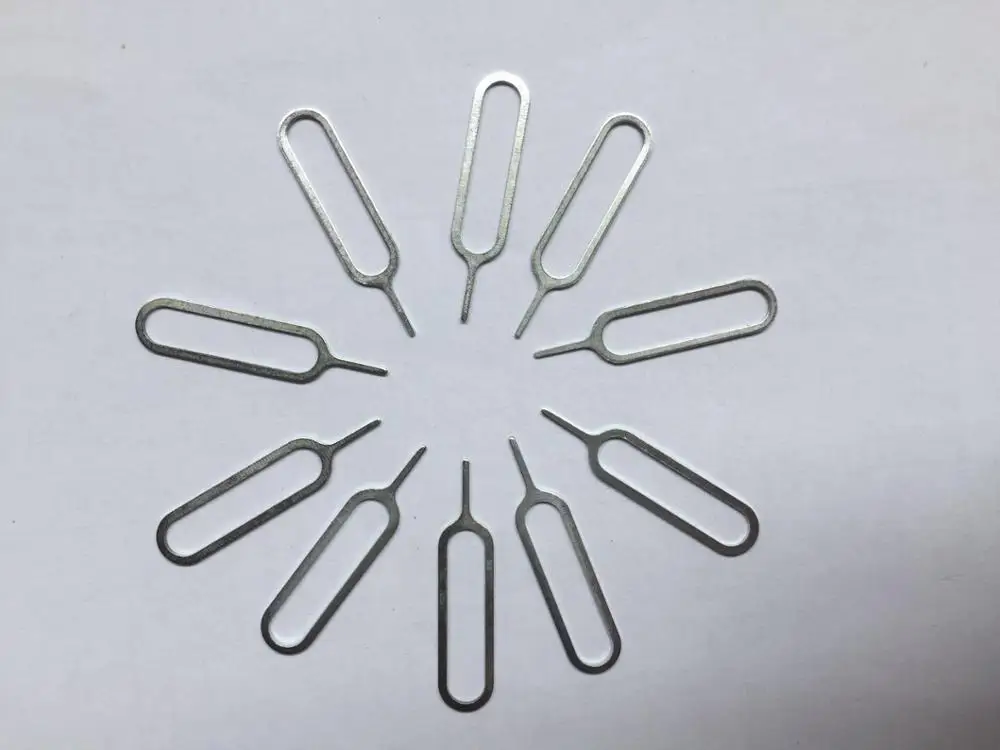 

10pcs/set Smart phone Take Sim Card Remover Tool Pin Needle Replacement Parts