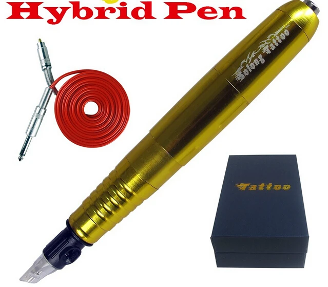 high quality tattoo gold hybrid pen rotary tatoo machine high quality tattoo gold hybrid pen rotary tatoo machine