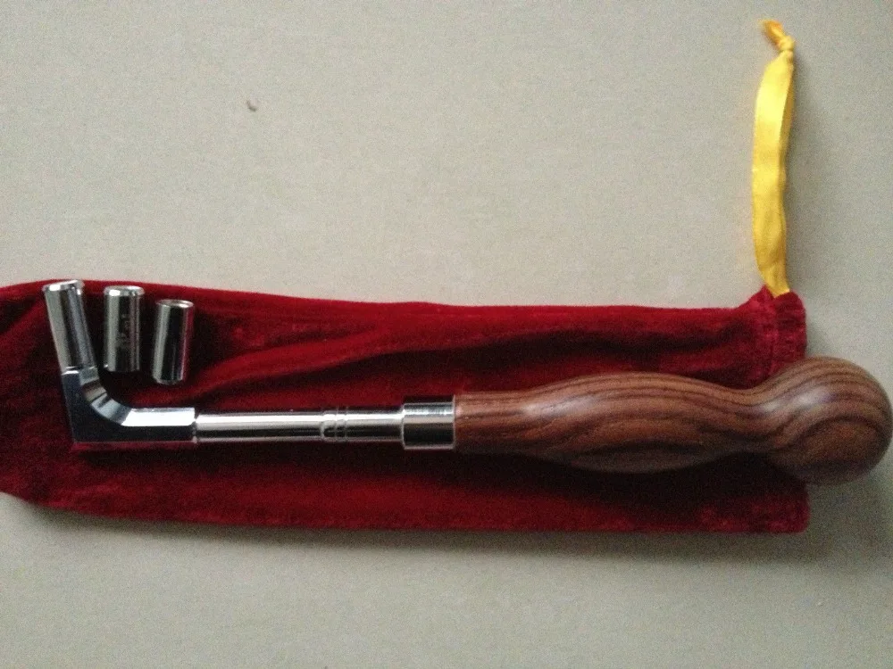 

Piano Tool Tuning hammer with #1 and #3(calabash shape/rosewood handle)
