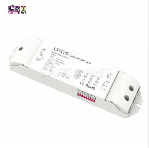 

LTECH DMX-36-12-F1P1 intelligent led dimming driver DMX512 RDM 12V 36W 3A output AC100V - 240V input CV DMX LED driver