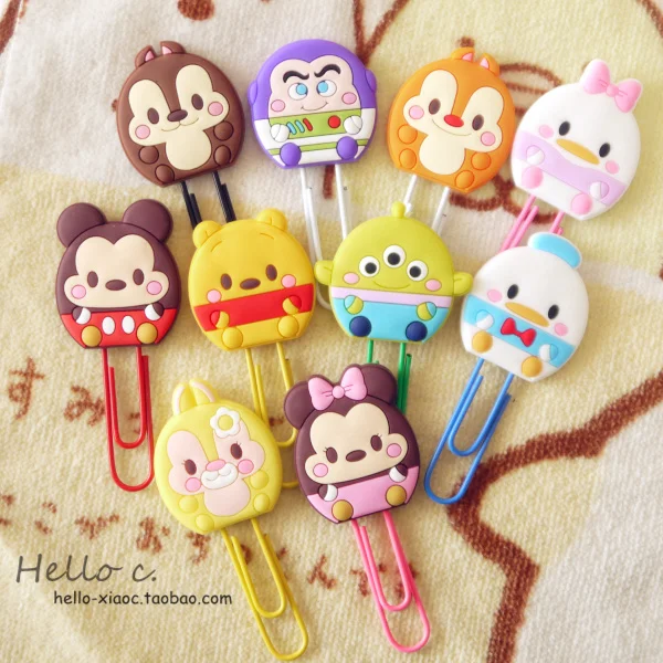 

New Mickey Donald Cute Clip Creative Donald Pin Clip Paper Clip Bookmark Office Accessories