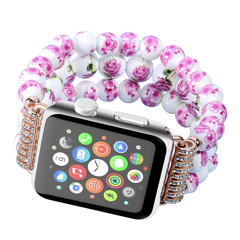 Керамический ремешок для часов Apple Watch 44 мм 38 42 40 iwatch series 5 4 3 2 умный часов|Ремешки