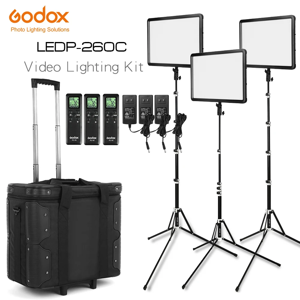 godox ledp260c bi color led light panel godox ledp260c bi color led light panel