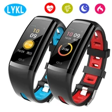 CD09 Смарт Цвет Экран крови Давление монитор сердечного ритма Фитнес браслет IP67 Водонепроницаемый спортивный шагомер сердечного ритма Смарт наручные часы