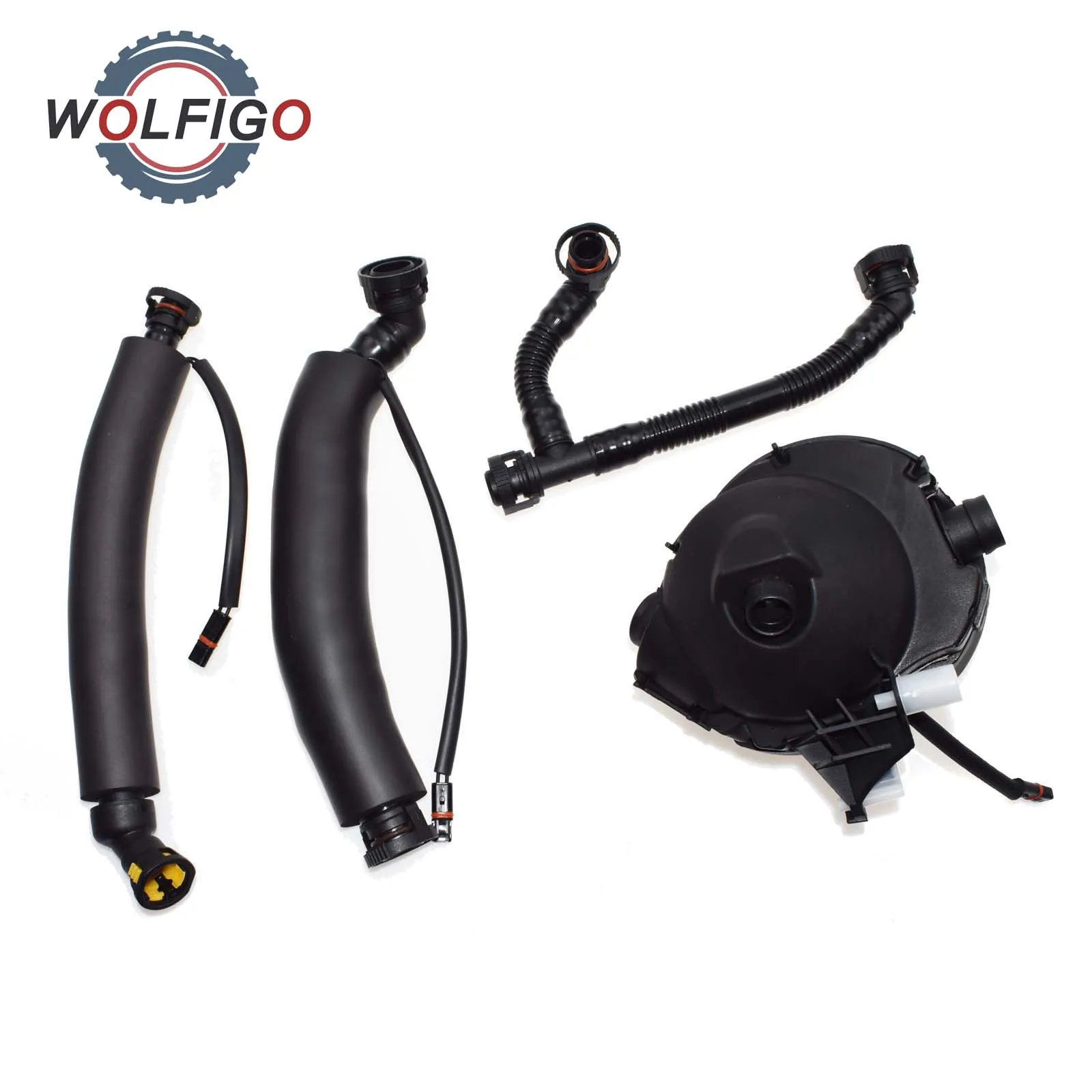 Genuine BMW E63 E64 E53 E70 X5 Crankcase Ventilation Vent PCV Valve,Set