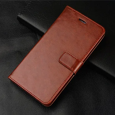 Чехол-портмоне из кожи с откидной чехол для Meizu 16th плюс M6t Pro 7 чехол для Meizu X8 M8 Примечание M6 M5 Примечание M3s M5s M5 U10 чехол крышка полная - Цвет: Коричневый