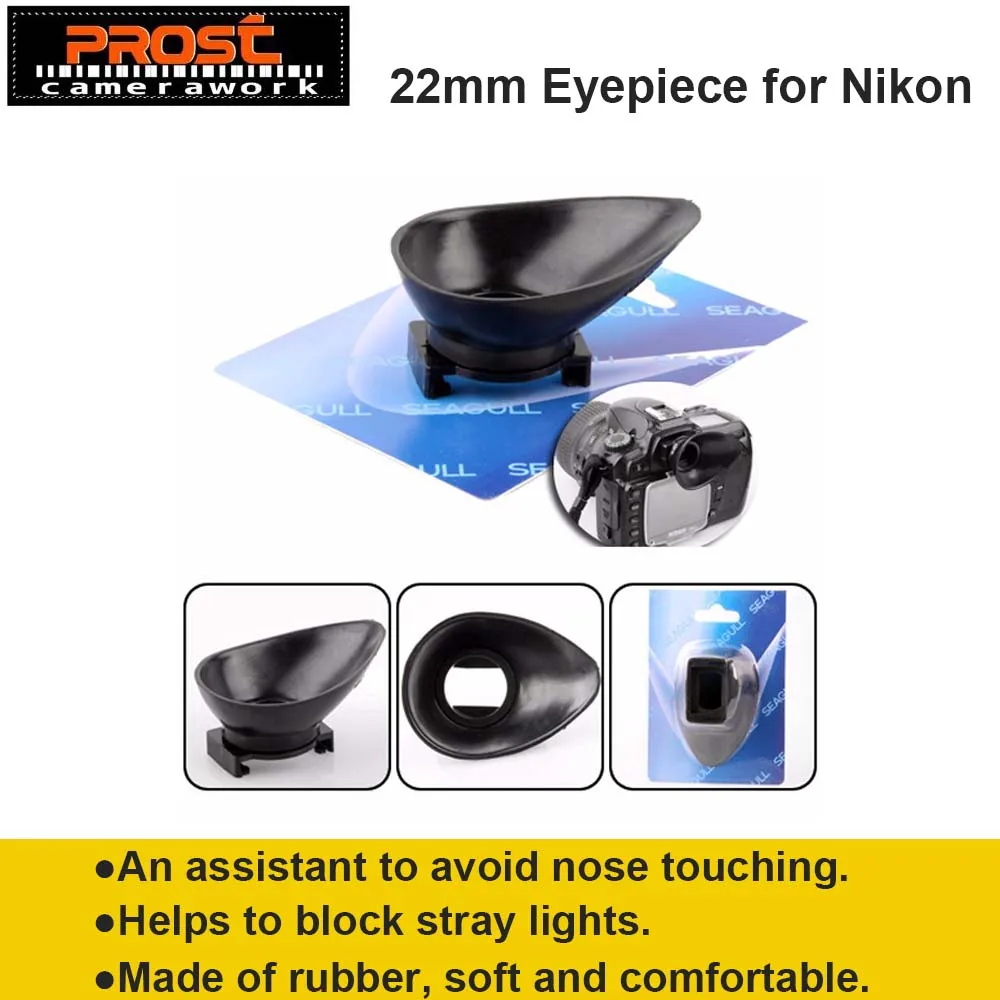 

22mm Rubber DSLR Camera Photo Eyepiece Hood Eyecup Eye Cup for Nikon D7100 D7000 D5200 D5100 D5000 D3200 D3100 D3000 D90 D80