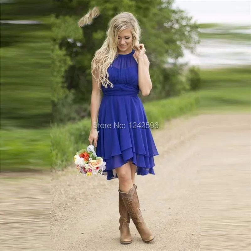vestido de madrinha country