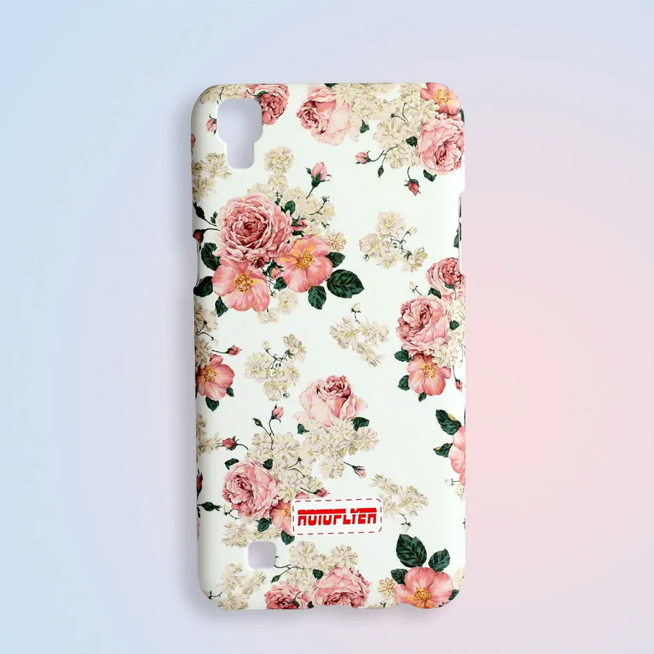 

Luminous Case for LG X Power(K220) Beautiful Flower Pattern Back Cover for Girls Women