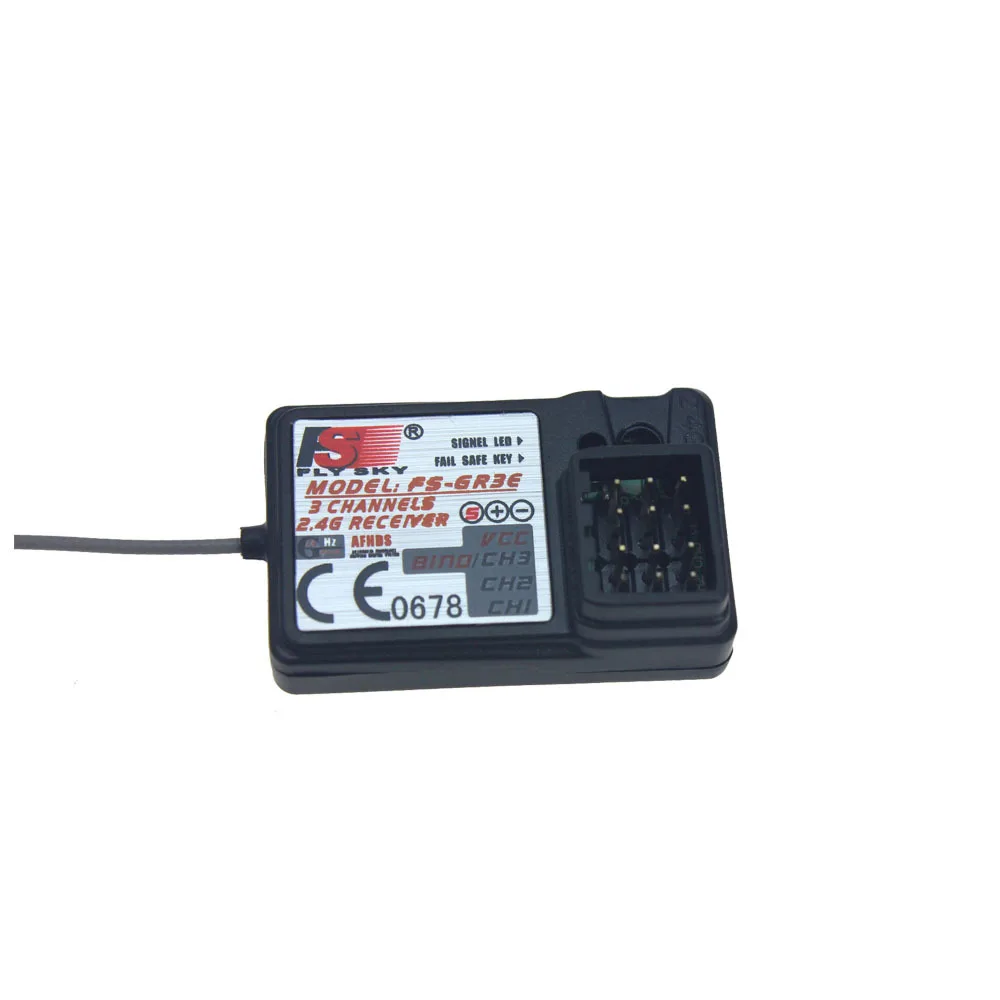 Радиоуправляемый приемник F01814 Flysky 3 канала 2 4G GR3E с системой Failsafe GT3B GR3C