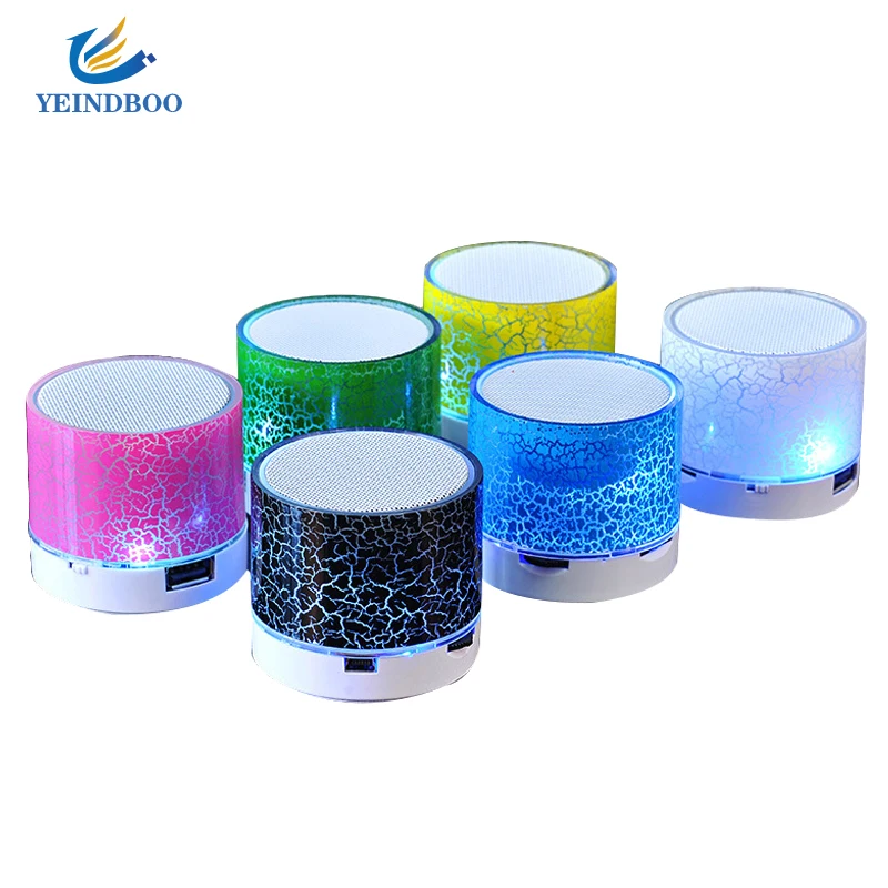

Mini LED Column Wireless Bluetooth Speaker TF USB MP3 Portable Music Loudspeakers Hand-free call For iPhone 6 Phone PC with Mic