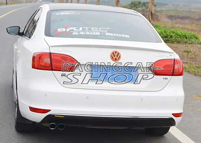 P style Trunk Boot Spoiler Wing Lip Fit For VW Jetta A6 MK6 GLI 2011-2013