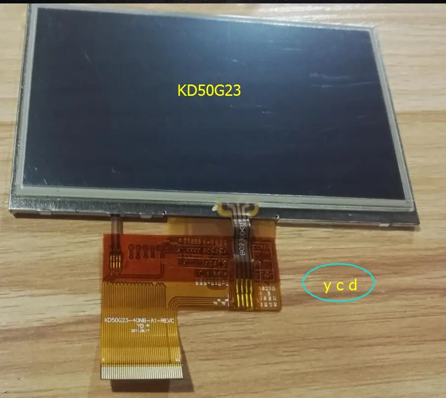 5 дюймовая оригинальная новая лента tp kd50g23 40nb a1 revc экран навигация gps с сенсорным