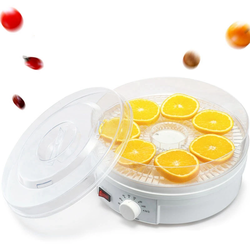 Food Dehydrator Fruit Vegetable Herb Meat Drying Machine Snacks Food Dryer With 5 Trays Us Plug