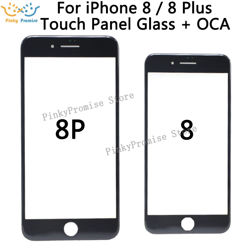 Сменная сенсорная панель для iphone 8 8G 4 7 дюйма/8 plus P 5 дюйма внешняя стеклянная линза