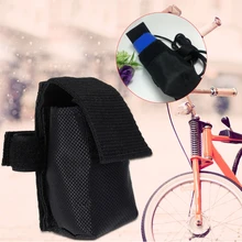 Bike Battery Bag Cycling Hunting Outdoor Sports Storage Flashlight Portable Case Bicycle Light Cycling Bicycle Accessories sms s 124 outdoor bike bicycle cycling pe helmet w led flashlight white gray